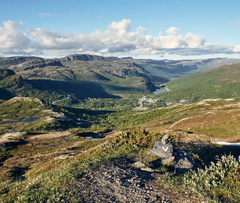Tur til Skørsnøse ved Tyin Filefjell