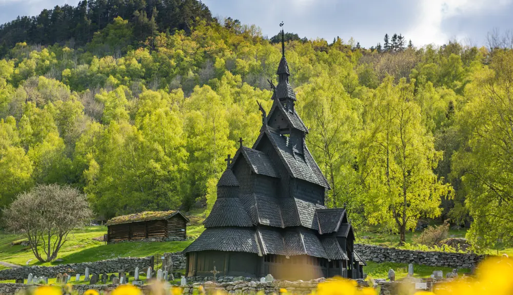 Kongevegen - Borgund Stavkyrkje