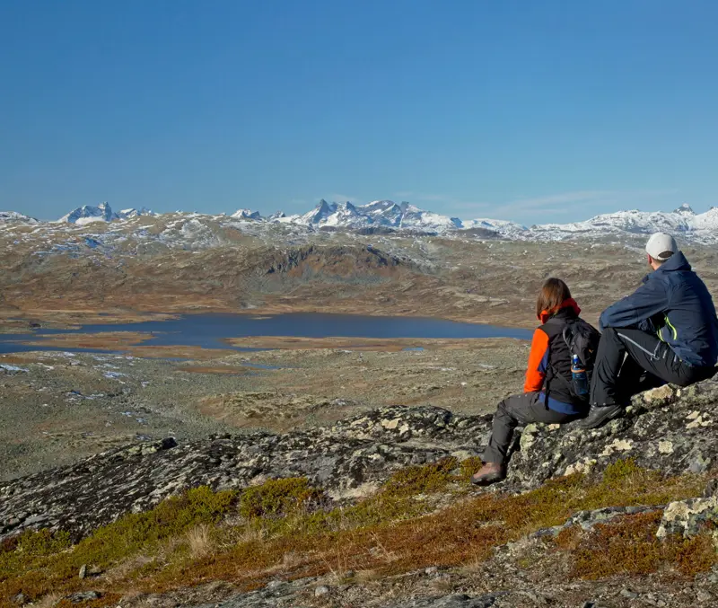 Nærtur til Støgonøse på Tyin Filefjell med utsikt til Jotunheimen